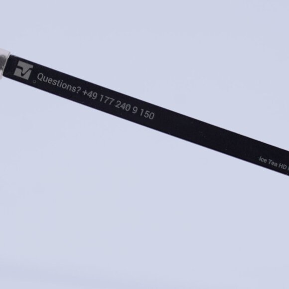 Ic! Berline RAJA D0094H 301 Eyeglasses Aubergine Ice Tea Matte 48mm Round Frame - Picture 8 of 11